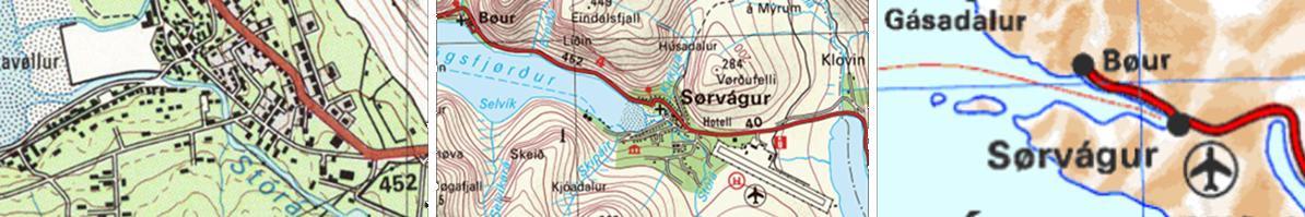 Føroyakort 1:20.000 útgáva 3 (1990)