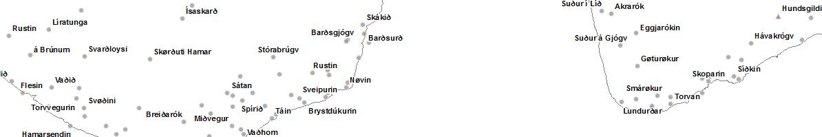 Staðarnøvn