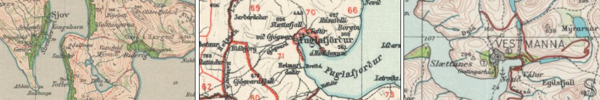 Søgulig føroyakort