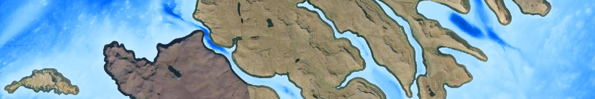 Dýpdarmodell við 50 m net av dýpdardátum