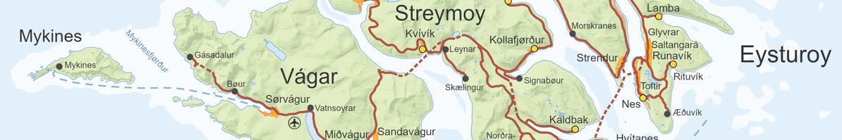 Føroyakort 1:500.000 (2026)